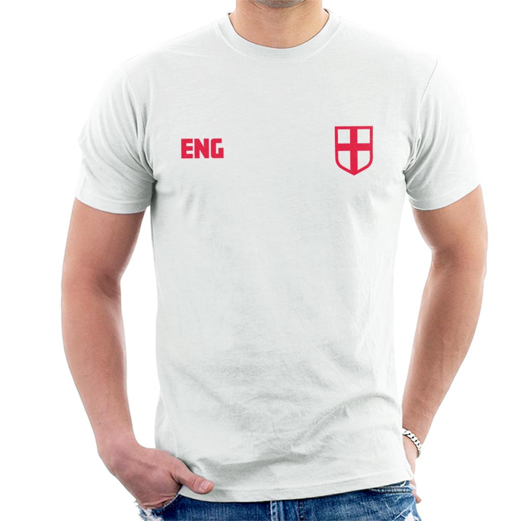 England Euro Football Kit Style England Euro Football Men's T-Shirt