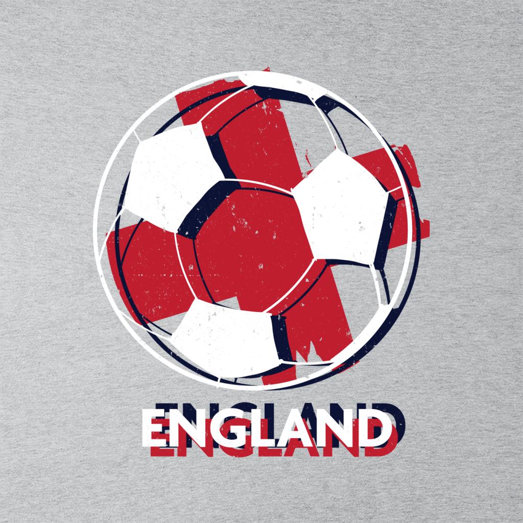 England Euro Football Shadow Men's T-Shirt-ALL + EVERY