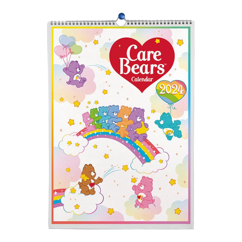 Care Bears Wall Calendar 2024-ALL + EVERY