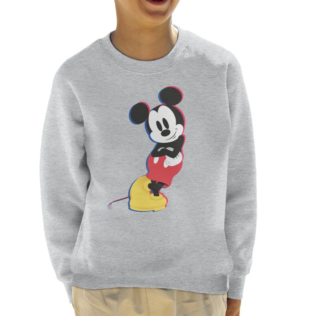 Disney Mickey Mouse Lean Kid's Sweatshirt-ALL + EVERY