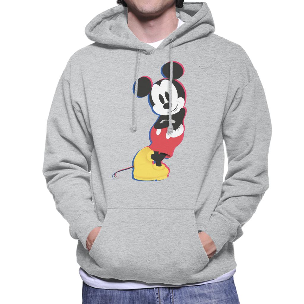 Disney Mickey Mouse Lean Men's Hooded Sweatshirt-ALL + EVERY