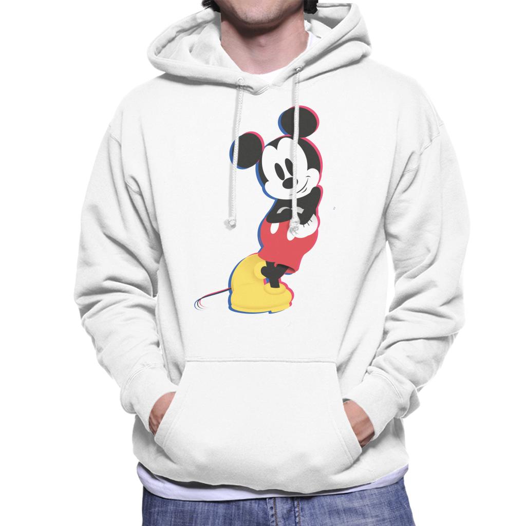 Disney Mickey Mouse Lean Men's Hooded Sweatshirt-ALL + EVERY