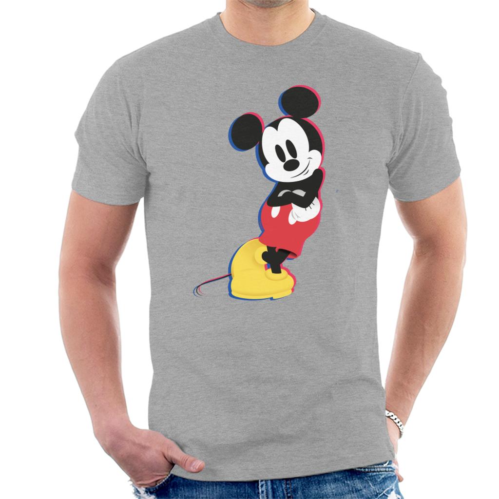 Disney Mickey Mouse Lean Men's T-Shirt-ALL + EVERY