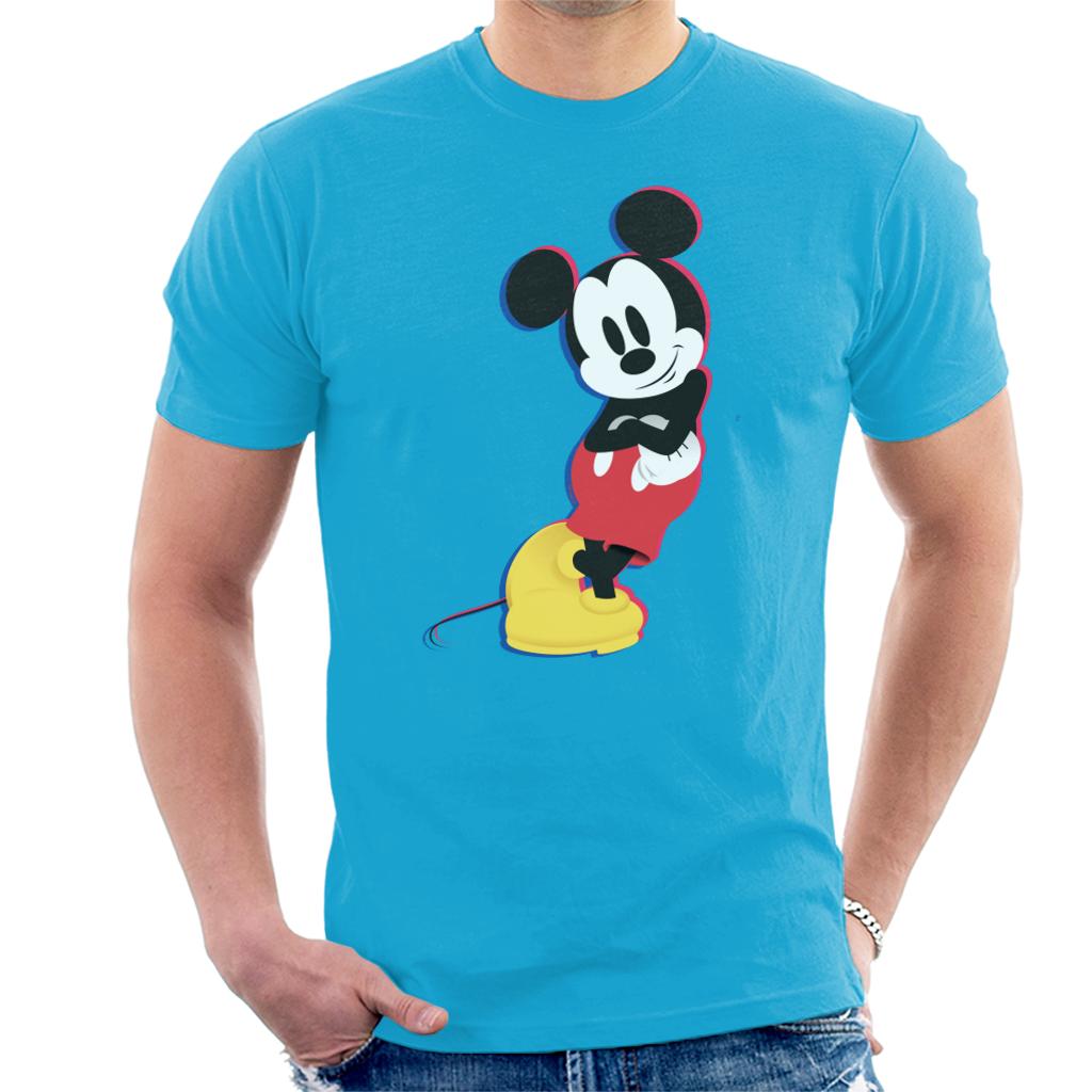 Disney Mickey Mouse Lean Men's T-Shirt-ALL + EVERY