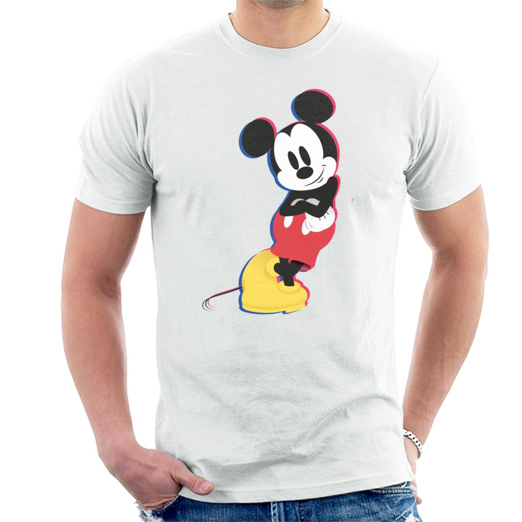 Disney Mickey Mouse Lean Men's T-Shirt-ALL + EVERY