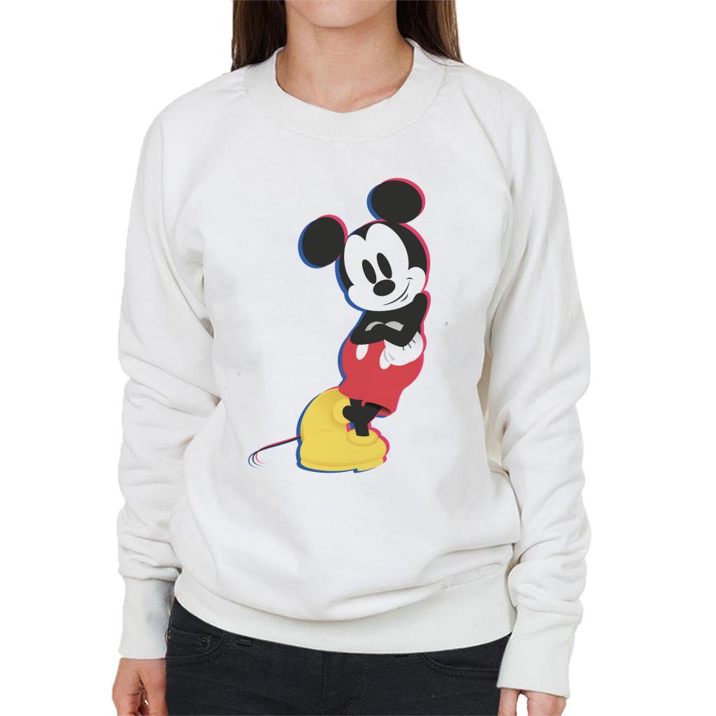 Disney Mickey Mouse Lean Women's Sweatshirt-ALL + EVERY