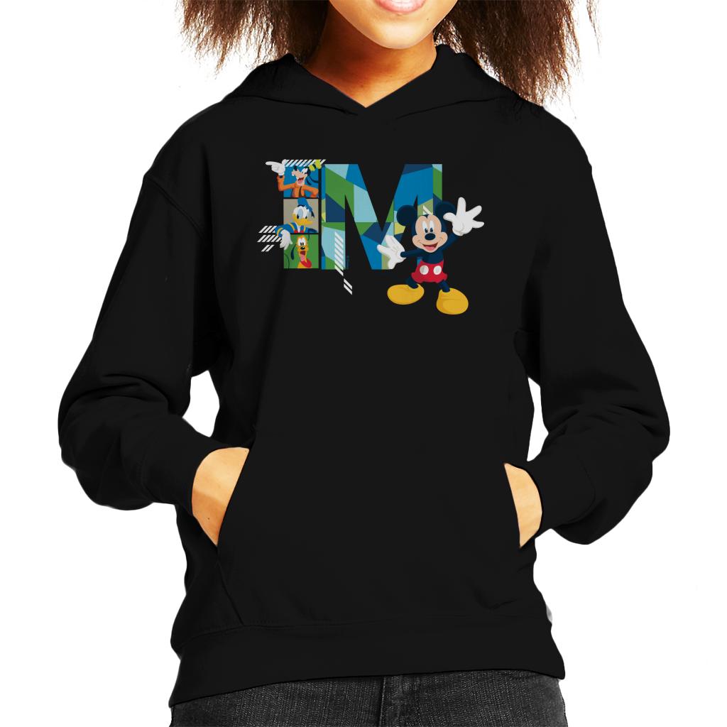 Disney Mickey Mouse Goofy Donald Duck And Pluto Kid's Hooded Sweatshirt-ALL + EVERY