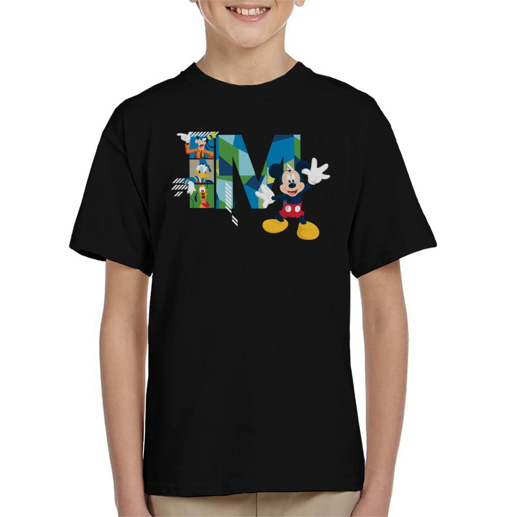 Disney Mickey Mouse Goofy Donald Duck And Pluto Kid's T-Shirt-ALL + EVERY