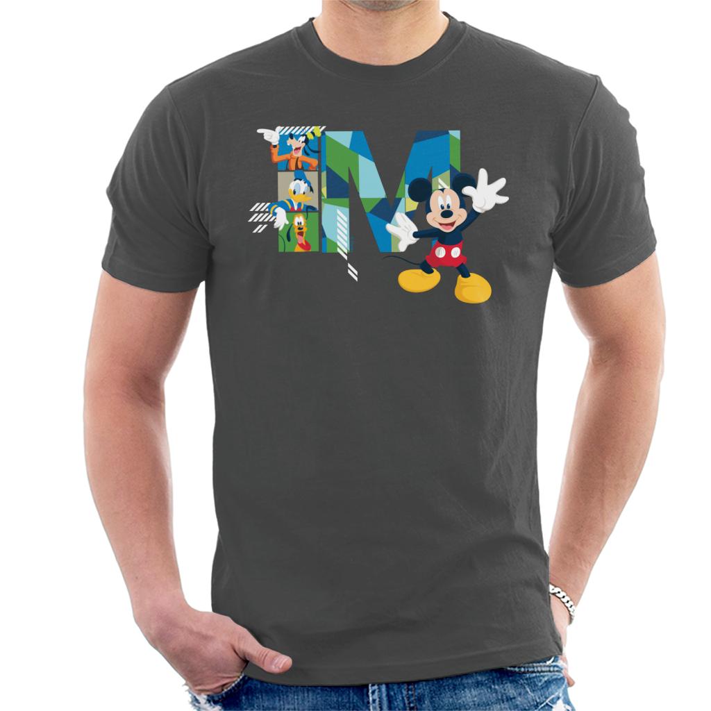 Disney Mickey Mouse Goofy Donald Duck And Pluto Men's T-Shirt-ALL + EVERY