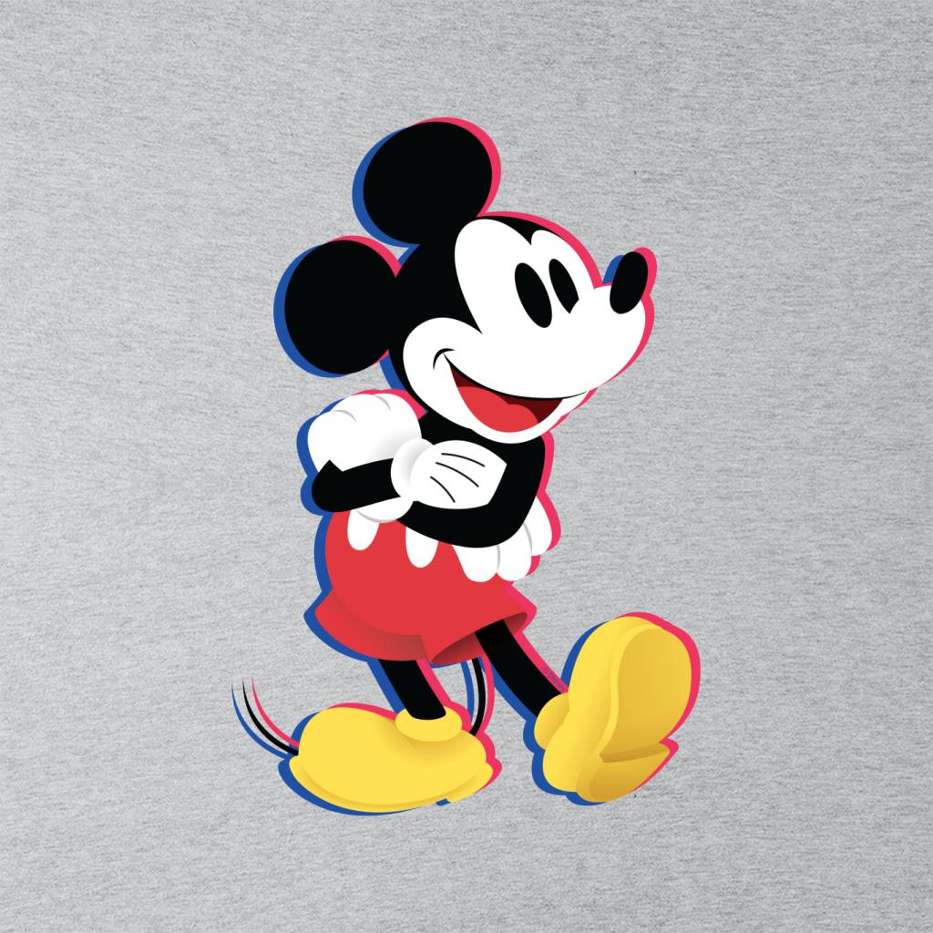 Disney Mickey Mouse Arms Folded Men's T-Shirt-ALL + EVERY