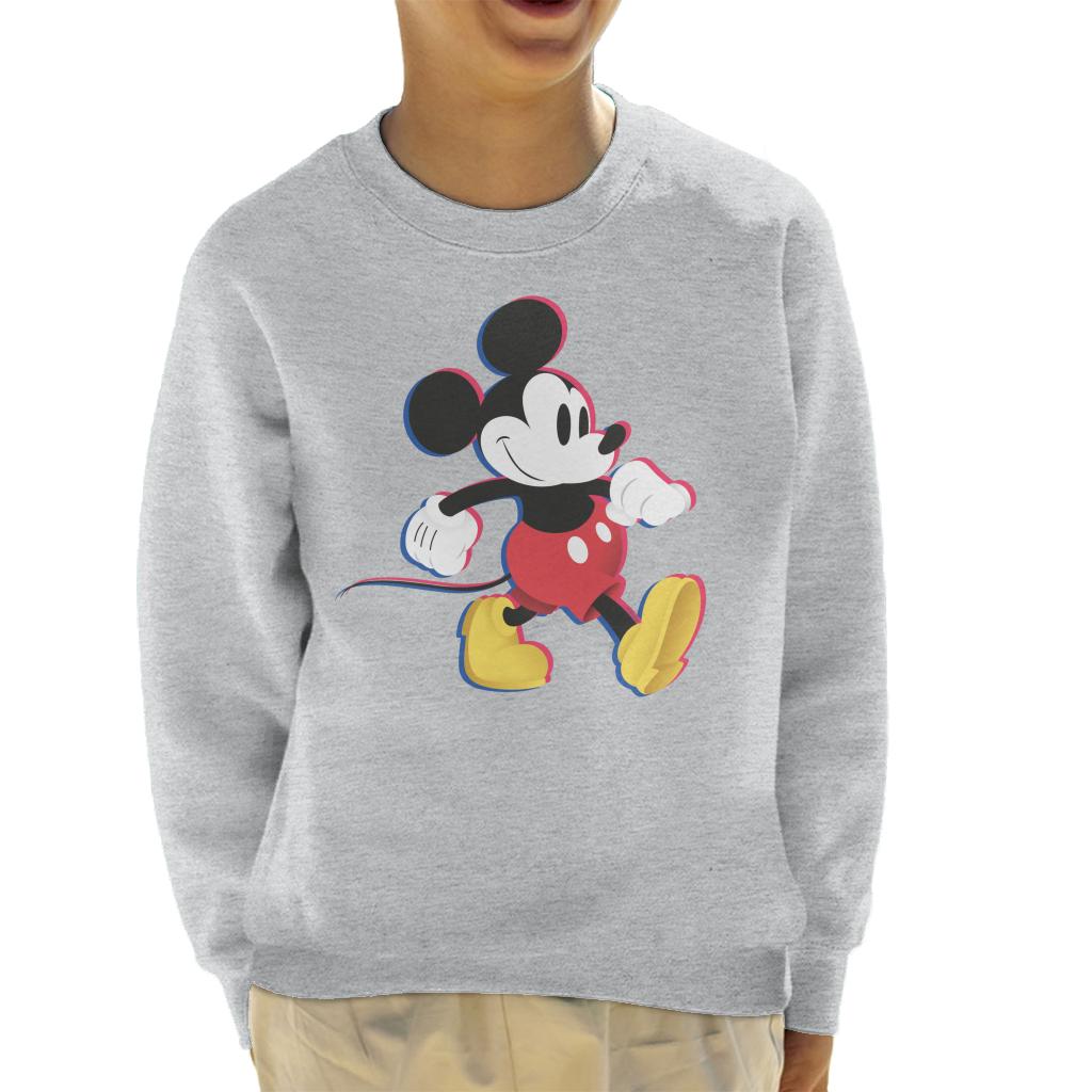 Disney Mickey Mouse March Kid's Sweatshirt-ALL + EVERY