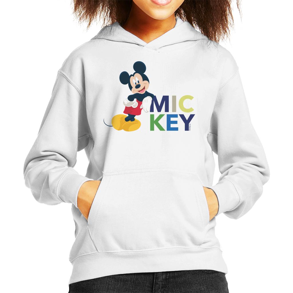 Disney Mickey Mouse Cool Lean Kid's Hooded Sweatshirt-ALL + EVERY