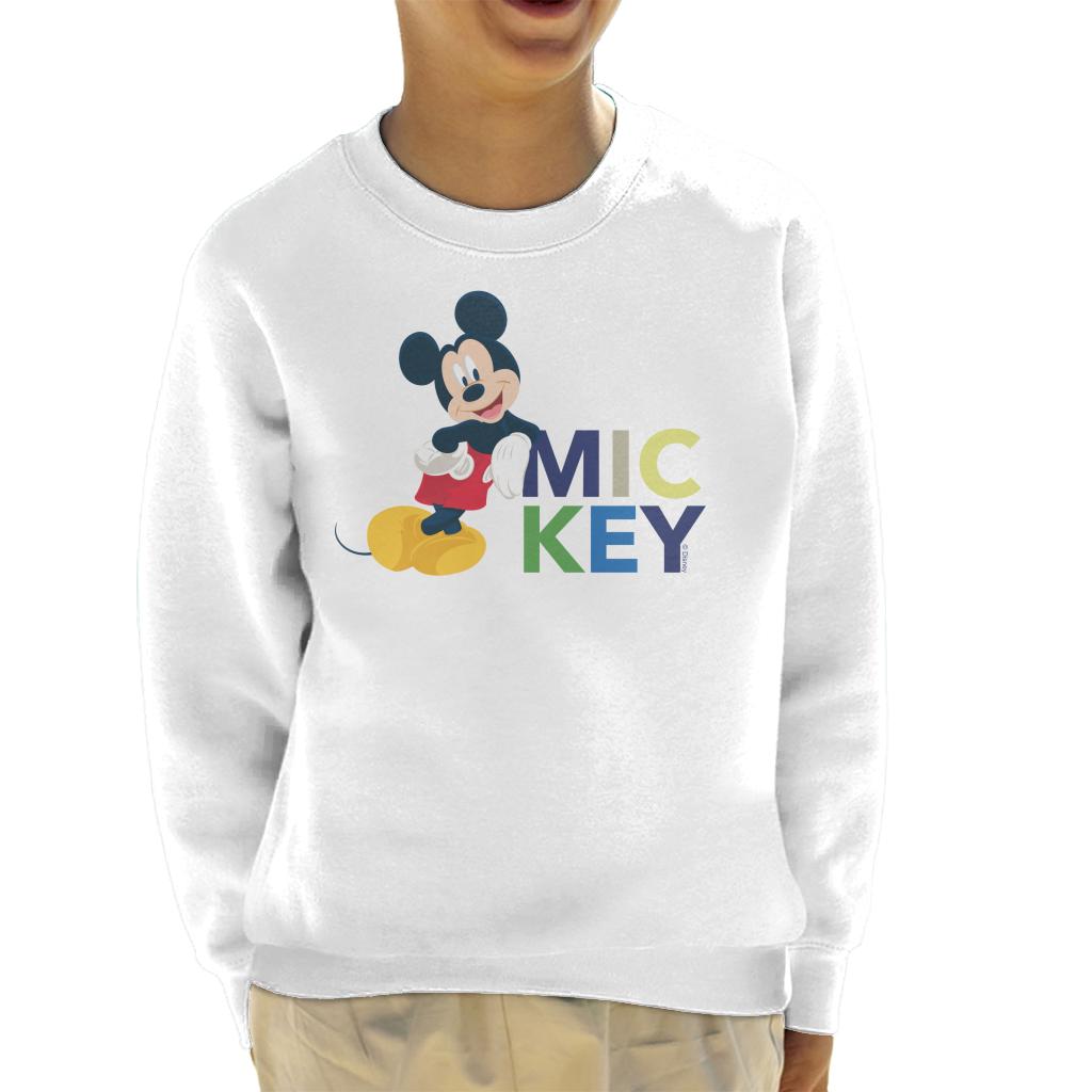 Disney Mickey Mouse Cool Lean Kid's Sweatshirt-ALL + EVERY