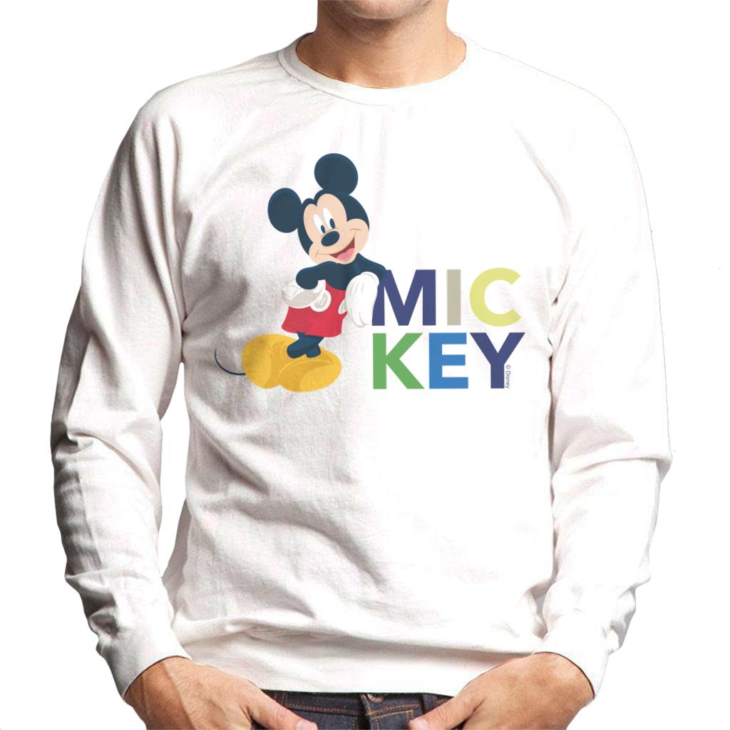 Disney Mickey Mouse Cool Lean Men's Sweatshirt-ALL + EVERY