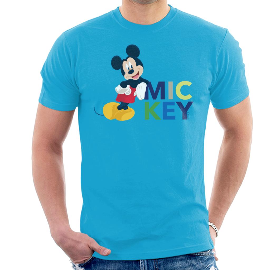 Disney Mickey Mouse Cool Lean Men's T-Shirt-ALL + EVERY