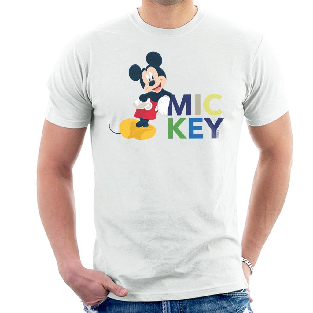 Disney Mickey Mouse Cool Lean Men's T-Shirt-ALL + EVERY