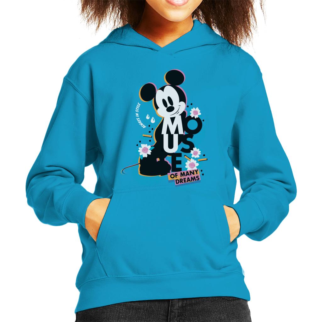 Disney Mickey Mouse Always In Style Kid's Hooded Sweatshirt-ALL + EVERY