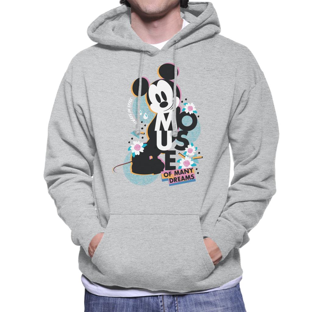 Disney Mickey Mouse Always In Style Men's Hooded Sweatshirt-ALL + EVERY