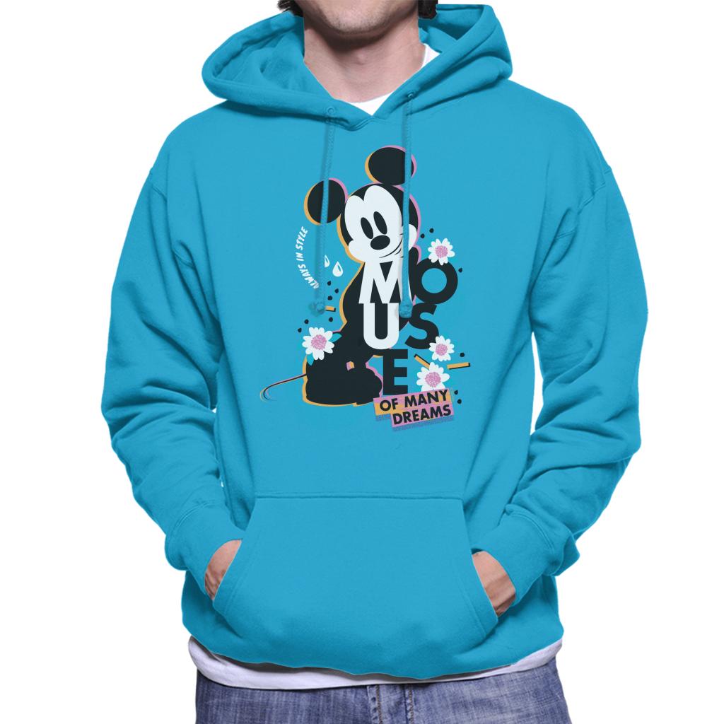 Disney Mickey Mouse Always In Style Men's Hooded Sweatshirt-ALL + EVERY