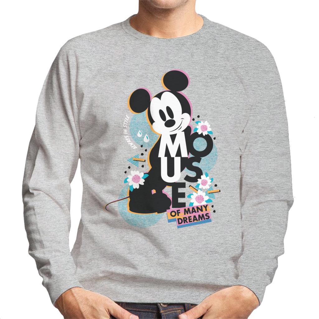 Disney Mickey Mouse Always In Style Men's Sweatshirt-ALL + EVERY