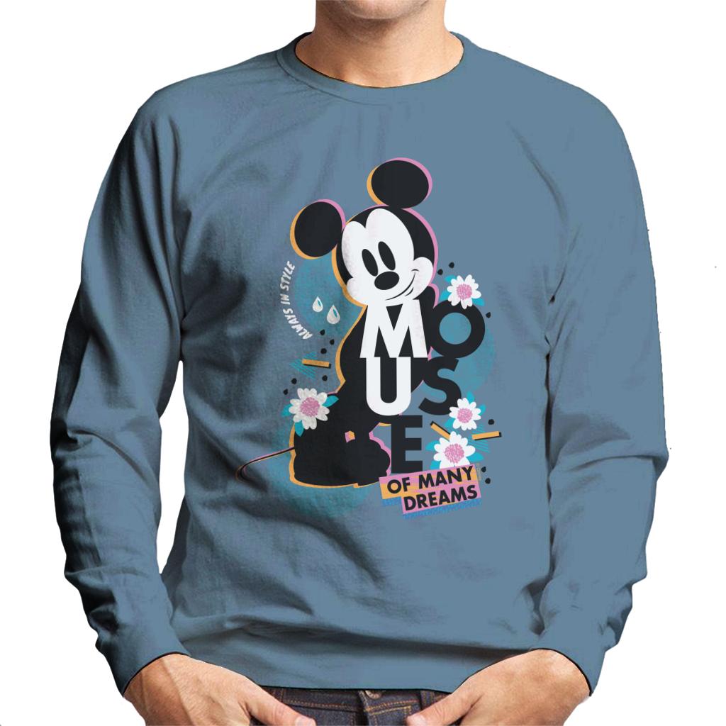 Disney Mickey Mouse Always In Style Men's Sweatshirt-ALL + EVERY