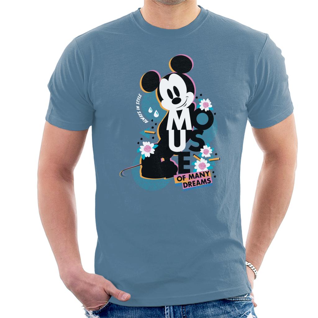 Disney Mickey Mouse Always In Style Men's T-Shirt-ALL + EVERY