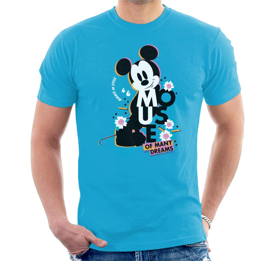 Disney Mickey Mouse Always In Style Men's T-Shirt-ALL + EVERY