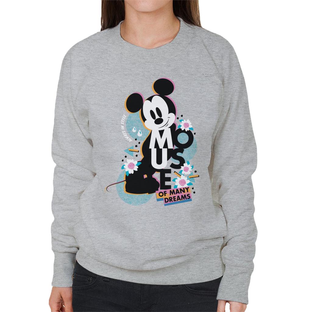 Disney Mickey Mouse Always In Style Women's Sweatshirt-ALL + EVERY