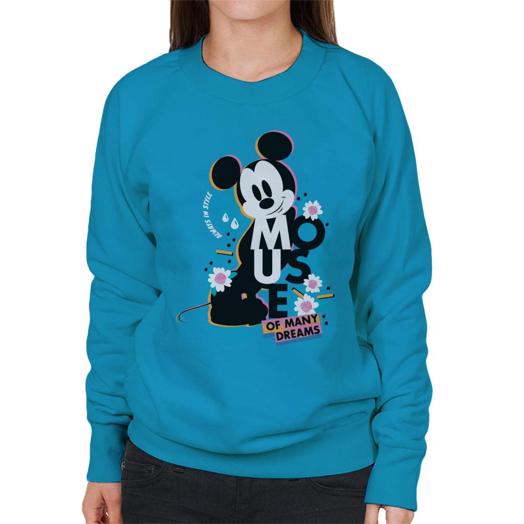 Disney Mickey Mouse Always In Style Women's Sweatshirt-ALL + EVERY