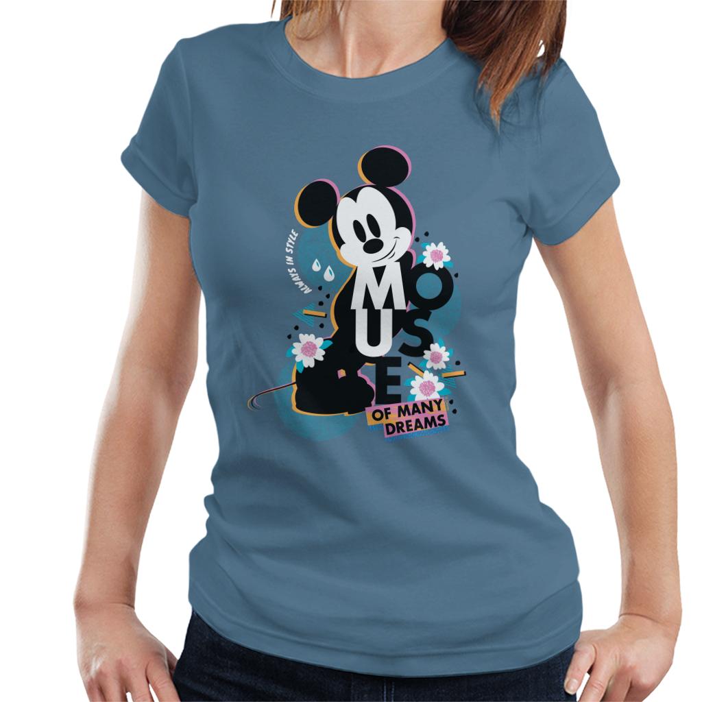 Disney Mickey Mouse Always In Style Women's T-Shirt-ALL + EVERY