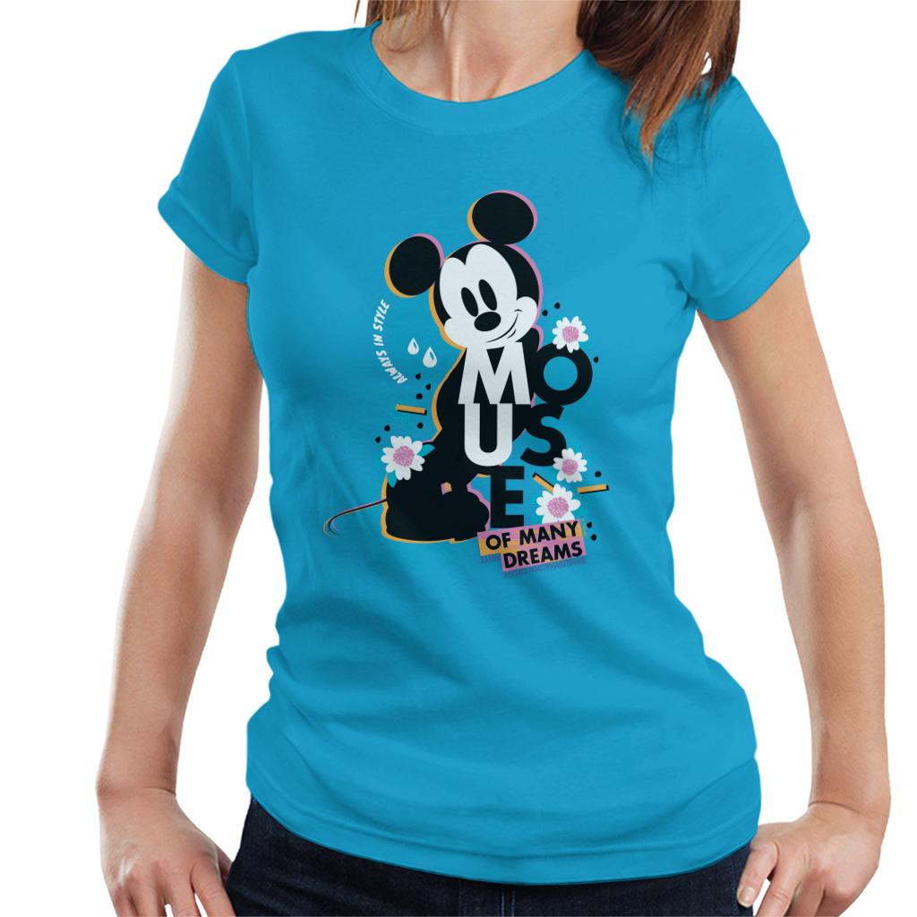 Disney Mickey Mouse Always In Style Women's T-Shirt-ALL + EVERY