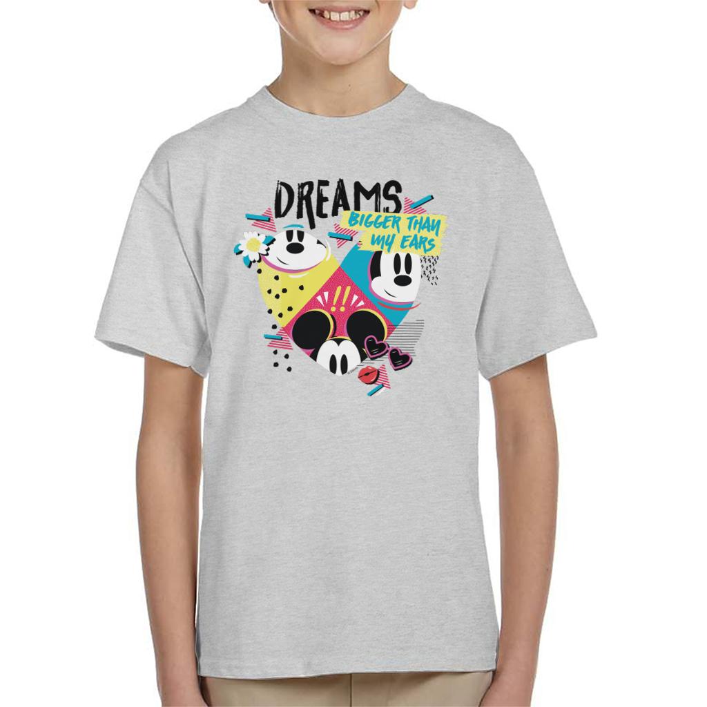 Disney Mickey Mouse Dreams Bigger Than My Ears Kid's T-Shirt-ALL + EVERY