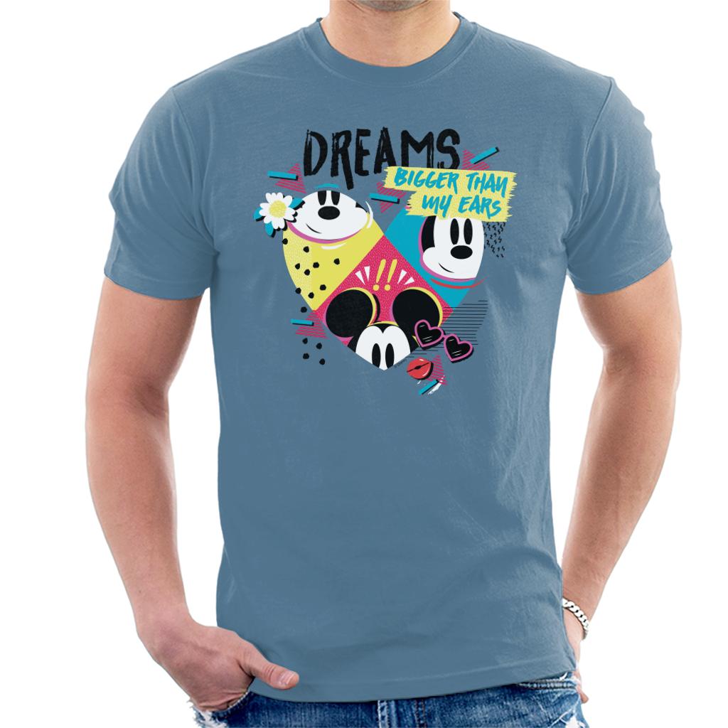 Disney Mickey Mouse Dreams Bigger Than My Ears Men's T-Shirt-ALL + EVERY