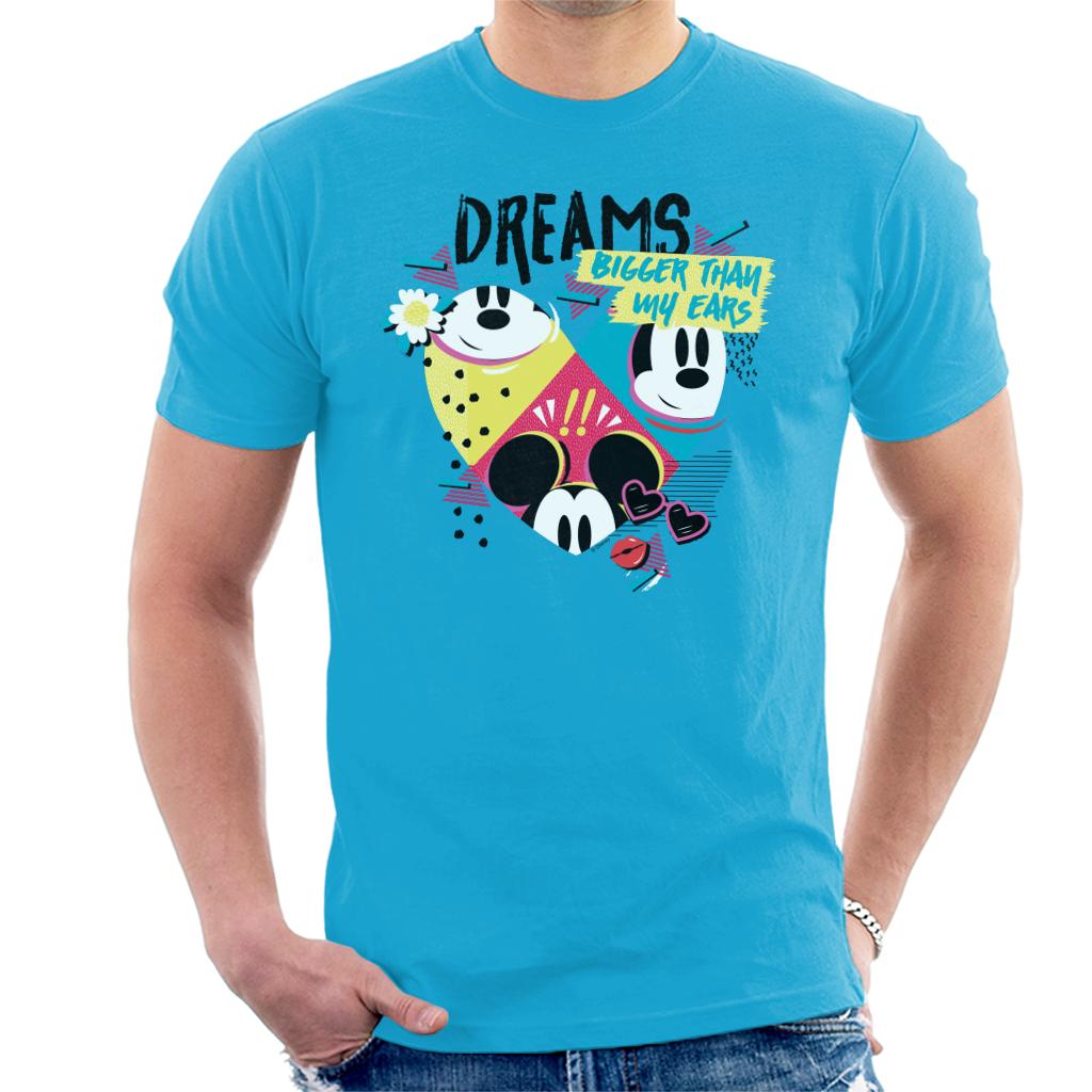 Disney Mickey Mouse Dreams Bigger Than My Ears Men's T-Shirt-ALL + EVERY