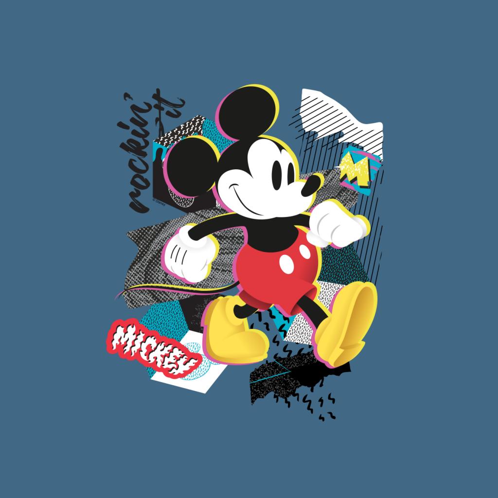 Disney Mickey Mouse Retro Pop Art Men's T-Shirt-ALL + EVERY