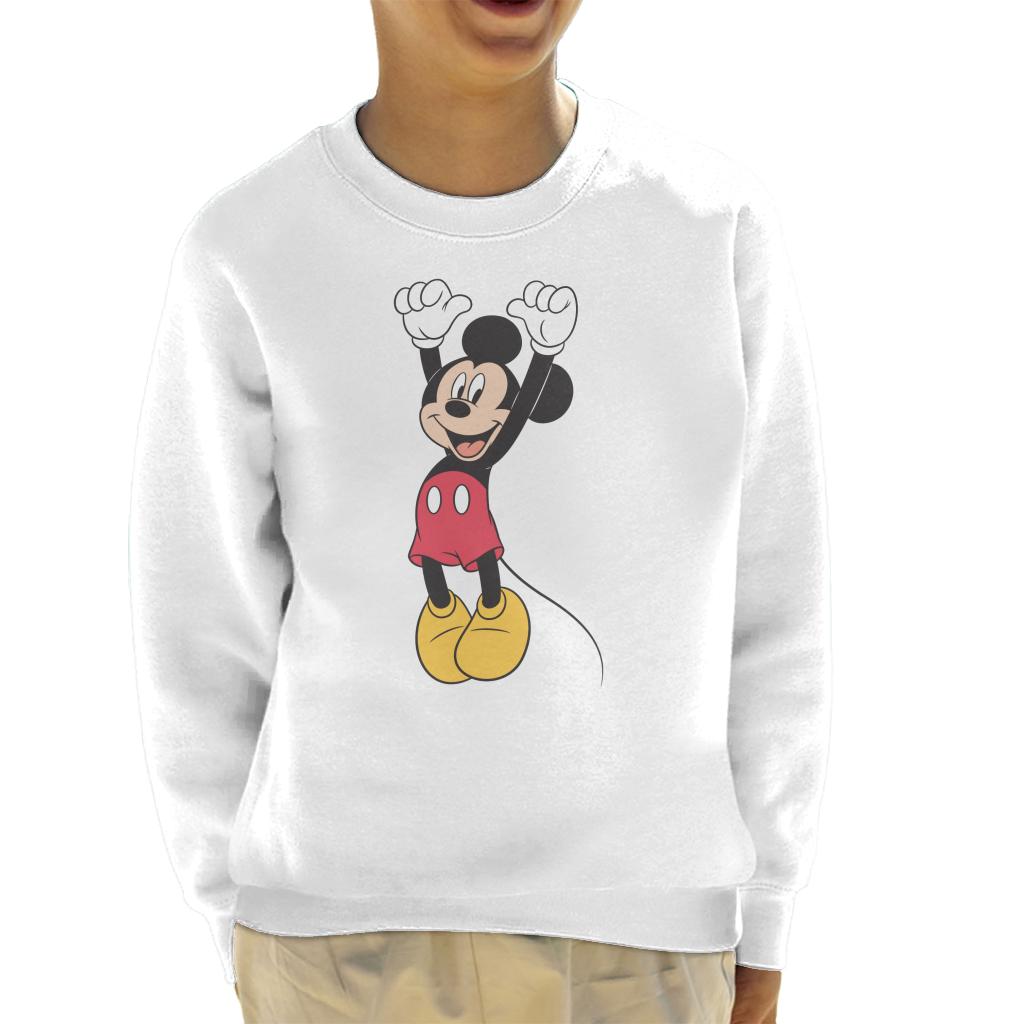 Disney Mickey Mouse Jump For Joy Kid's Sweatshirt-ALL + EVERY