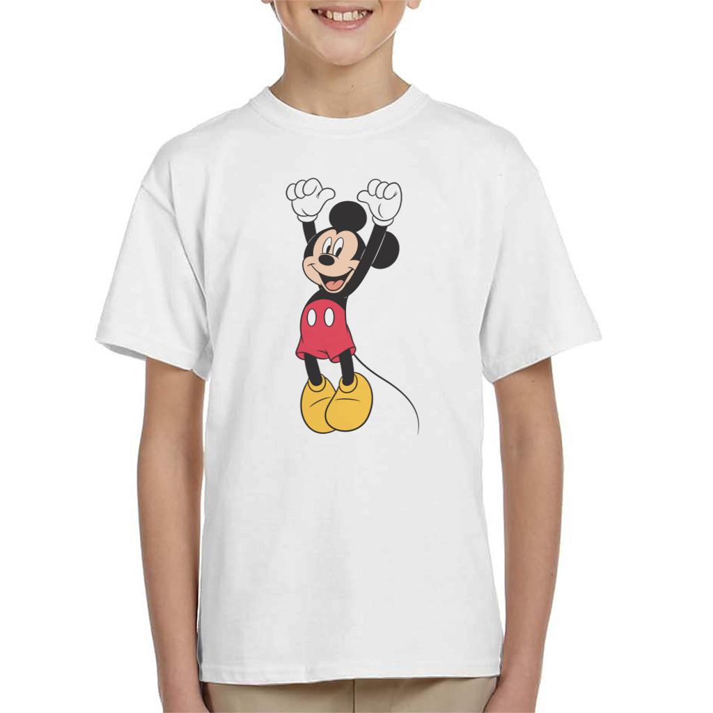 Disney Mickey Mouse Jump For Joy Kid's T-Shirt-ALL + EVERY