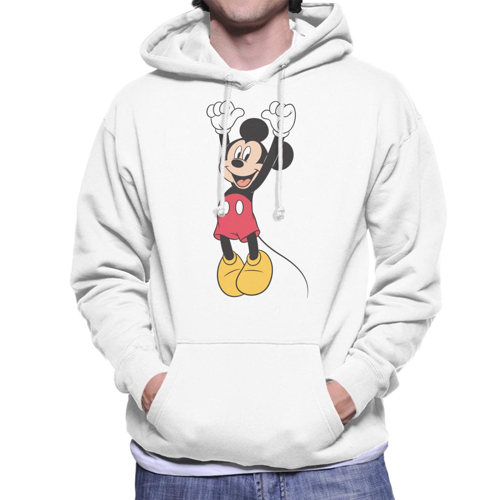 Disney Mickey Mouse Jump For Joy Men's Hooded Sweatshirt-ALL + EVERY