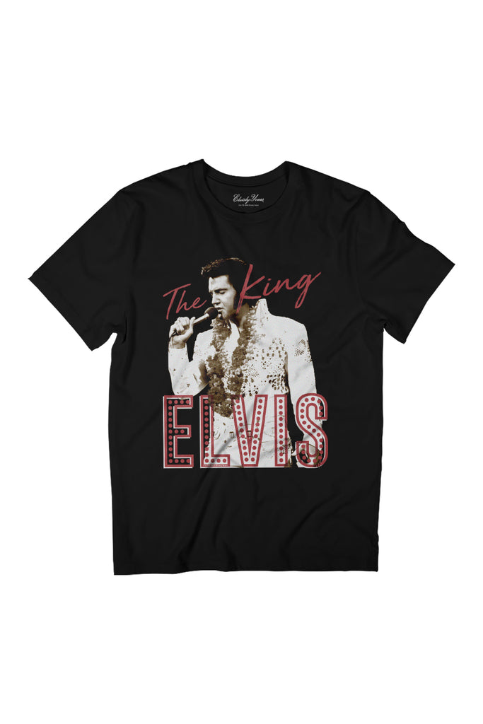 Elvisly Yours Elvis Presley The King Of Rock & Roll Women's Relaxed Fit T-Shirt-ALL + EVERY