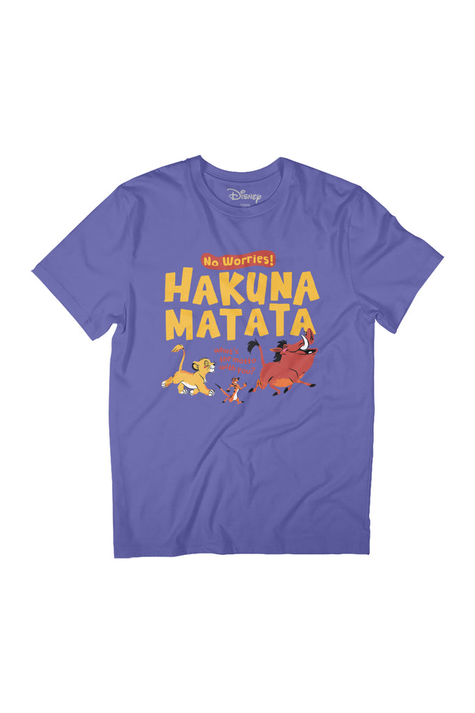 Disney The Lion King Hakuna Matata Women's Relaxed Fit T-Shirt-ALL + EVERY