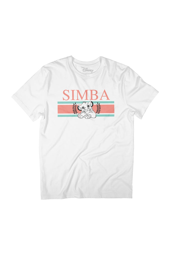 Disney Simba Leaf The Lion King Women's Relaxed Fit T-Shirt-ALL + EVERY