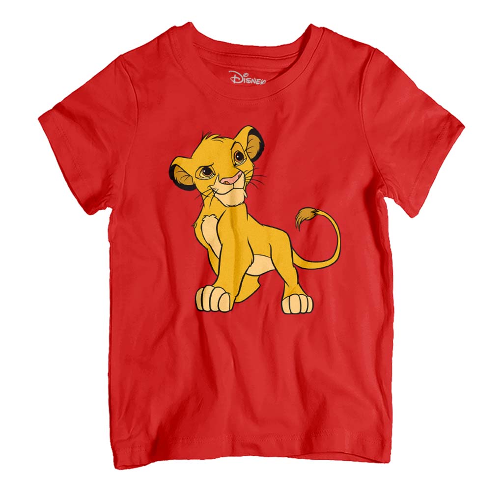 Disney Smiling Simba The Lion King Kid's T-Shirt