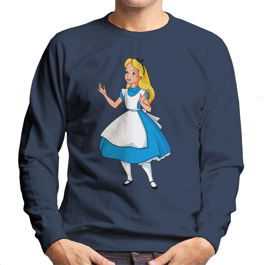 Disney Alice In Wonderland Classic Men's Sweatshirt-ALL + EVERY