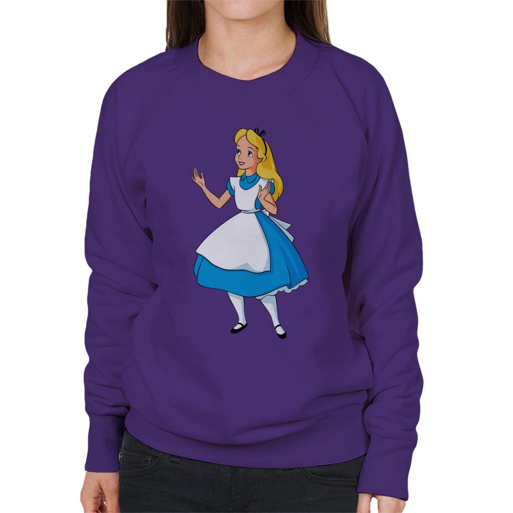 Disney Alice In Wonderland Classic Women's Sweatshirt-ALL + EVERY