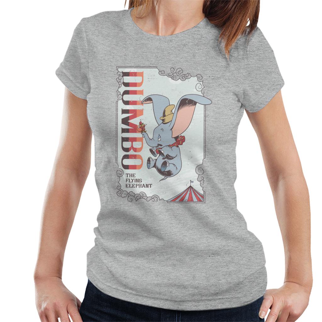Disney Dumbo The Flying Elephant And Timothy Q Mouse Women's T-Shirt-ALL + EVERY