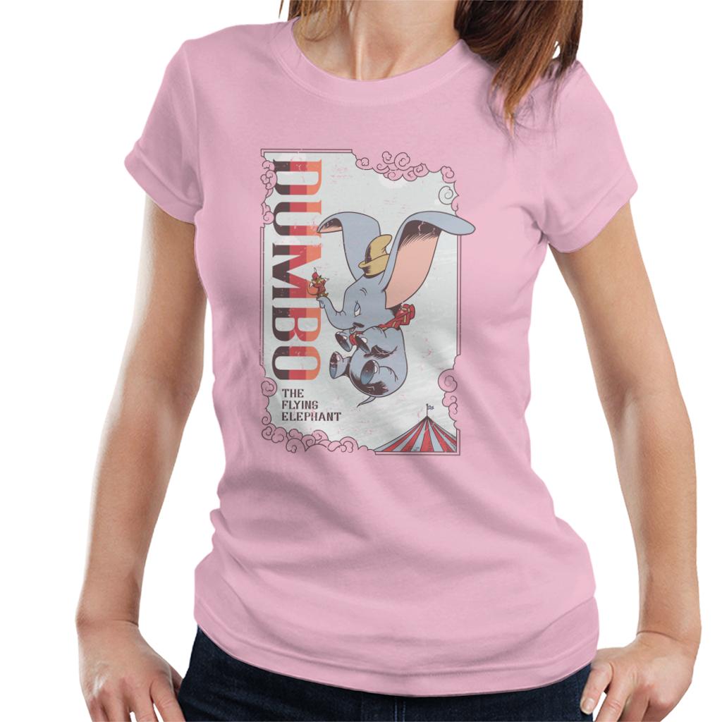 Disney Dumbo The Flying Elephant And Timothy Q Mouse Women's T-Shirt-ALL + EVERY