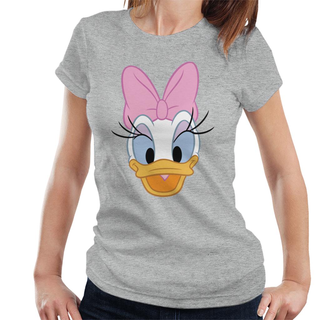 Disney Daisy Duck Happy Face Women's T-Shirt-ALL + EVERY