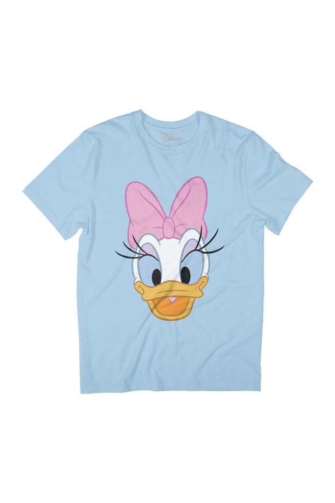 Disney Daisy Duck Happy Face Women's Relaxed Fit T-Shirt-ALL + EVERY