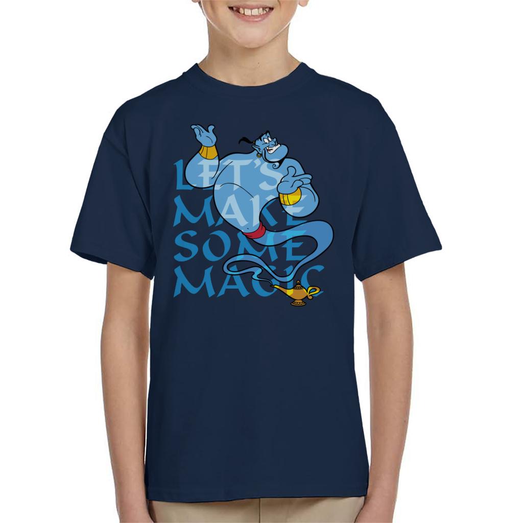 Disney Lets Make Some Magic Genie Aladdin Kid's T-Shirt