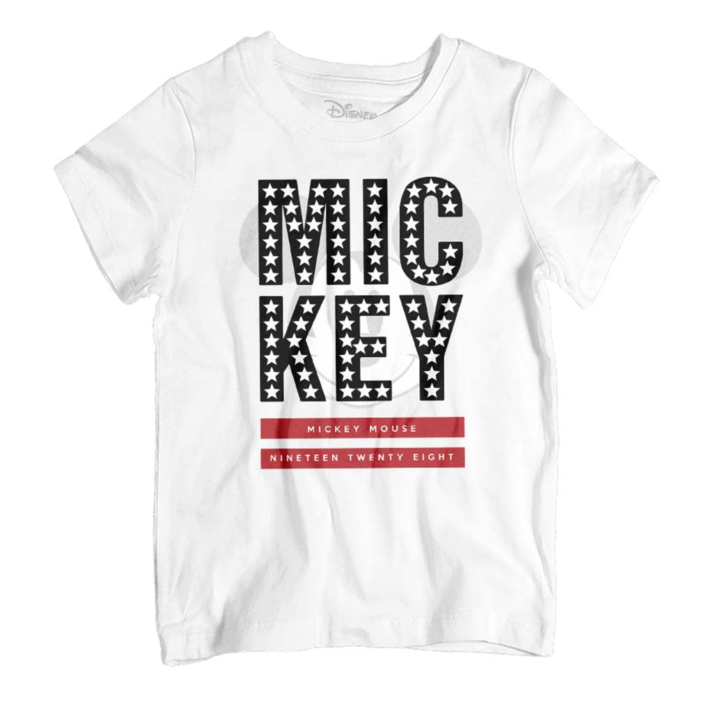 Disney Mickey Mouse Nineteen Twenty Eight Kid's T-Shirt-ALL + EVERY